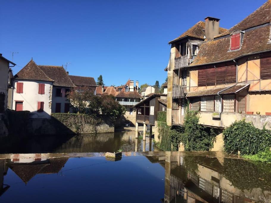 Appartement Le Nid Du Saleys - 70 M2 Centre Ville De Salies-de-Béarn Buitenkant foto